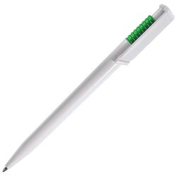 Ручка шариковая OCEAN (зеленый, белый)