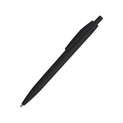 WIPPER, ручка шариковая, пластик с пшеничным волокном (черный)